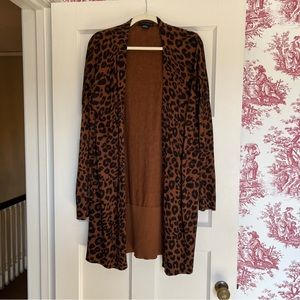 Sanctuary Leopard Print Cardigan